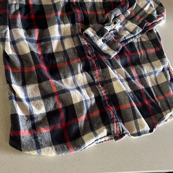 Wallin & Bros Plaid Flannel Button Front Mens XL - Picture 4 of 10